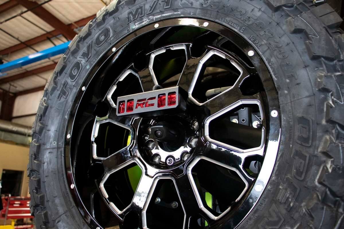 Rough Country Jeep 3rd Brake Light Relocation Kit 18-20 Wrangler JL Rough Country