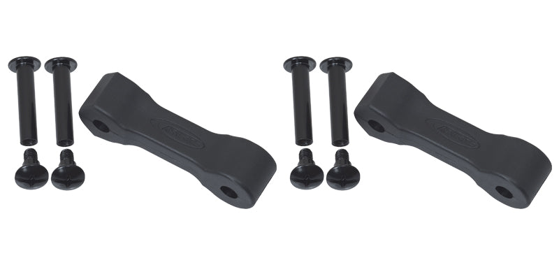 Kentrol Jeep TJ Replacement Hood Catch Rubbers Pair 97-06 Wrangler TJ Textured Black Kentrol