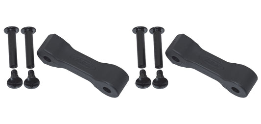 Kentrol Jeep TJ Replacement Hood Catch Rubbers Pair 97-06 Wrangler TJ Textured Black Kentrol