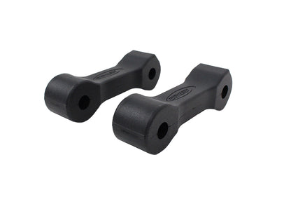 Jeep TJ Replacement Hood Catch Rubbers Pair 97-06 Wrangler TJ Textured Black Kentrol-1