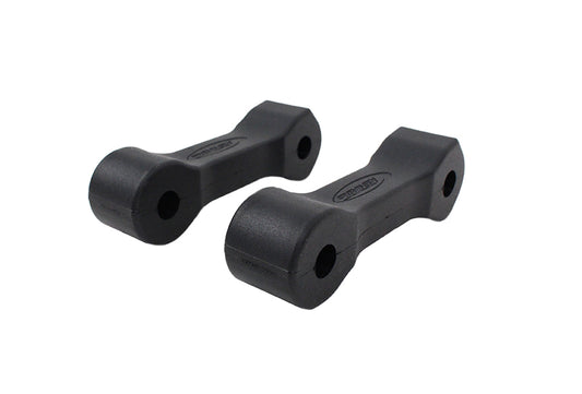 Jeep TJ Replacement Hood Catch Rubbers Pair 97-06 Wrangler TJ Textured Black Kentrol-1