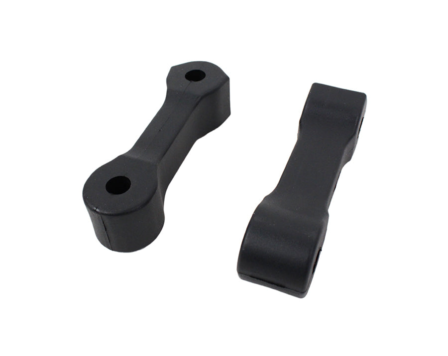 Kentrol Jeep TJ Replacement Hood Catch Rubbers Pair 97-06 Wrangler TJ Textured Black Kentrol