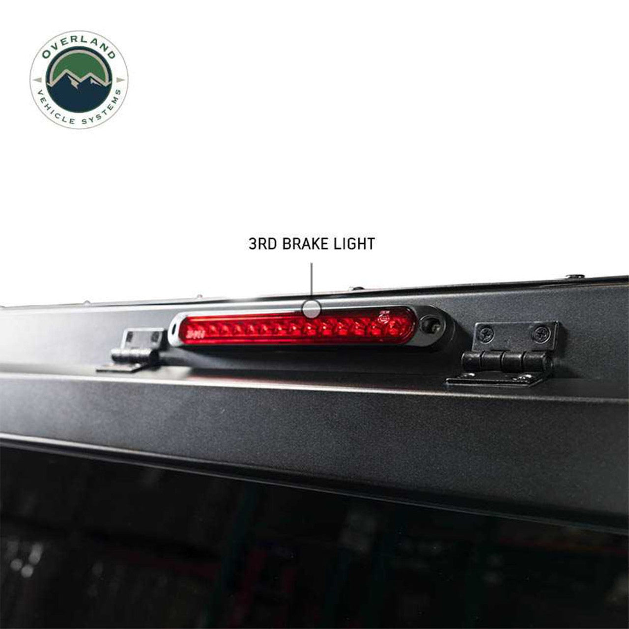 Overland Vehicle Systems Expedition Truck Cap W/Full Wing Doors, Front and Rear Windows and 3rd Brake Light 14-24 GM Colorado 5 Foot Bed Overland Vehicle Systems