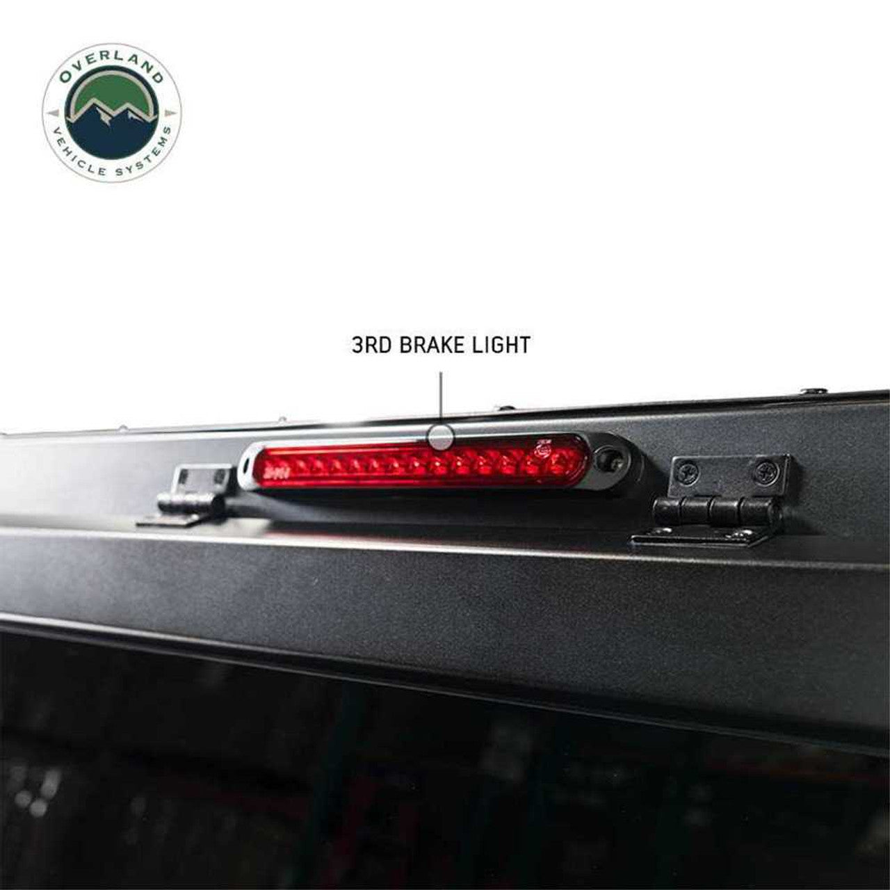 Overland Vehicle Systems Expedition Truck Cap W/Full Wing Doors, Front and Rear Windows and 3rd Brake Light 19-24 Ram 1500 5.7 Foot Bed Overland Vehicle Systems