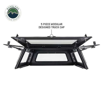 Expedition Truck Cap W/Full Wing Doors, Front and Rear Windows and 3rd Brake Light 23-24 Ford F250/350 6.8 Foot Bed Overland Vehicle Systems-1