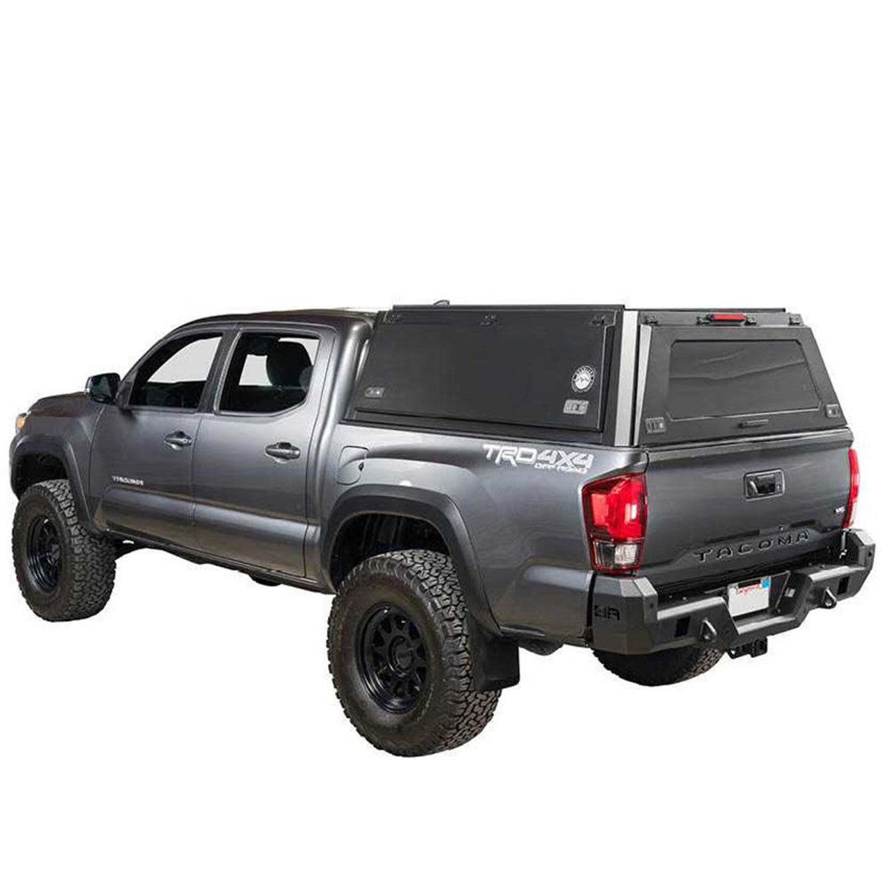 Overland Vehicle Systems Expedition Truck Cap W/Full Wing Doors, Front and Rear Windows and 3rd Brake Light 17-22 Ford F250/350 6.8 Foot Bed Overland Vehicle Systems