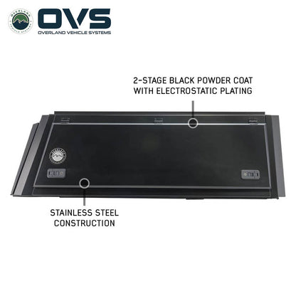 Expedition - Truck Cap W/Full Wing Doors, Front and Rear Windows and 3rd Brake Light 24-26 Ford Ranger Overland Vehicle Systems-5