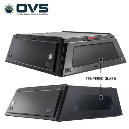 Expedition - Truck Cap W/Full Wing Doors, Front and Rear Windows and 3rd Brake Light 24-26 Toyota Tacoma 5.0 Foot Bed Overland Vehicle Systems-7