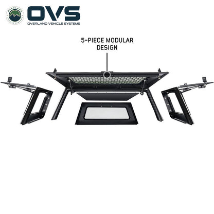 Expedition - Truck Cap W/Full Wing Doors, Front and Rear Windows and 3rd Brake Light 20-26 Chevrolet Silverado/GMC Sierra 2500/3500 Overland Vehicle Systems-1