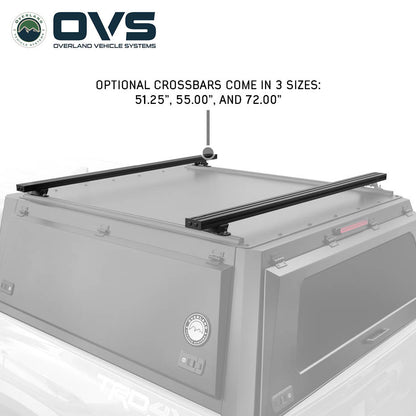 Expedition - Truck Cap W/Full Wing Doors, Front and Rear Windows and 3rd Brake Light 20-26 Chevrolet Silverado/GMC Sierra 2500/3500 Overland Vehicle Systems-2