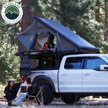 MagPak Camper W/Tent, Lights, Rear Molle Panel, Side Tie Downs, Front and Rear Windows 16-24 Toyota Tacoma 5 Foot Bed Overland Vehicle Systems-14
