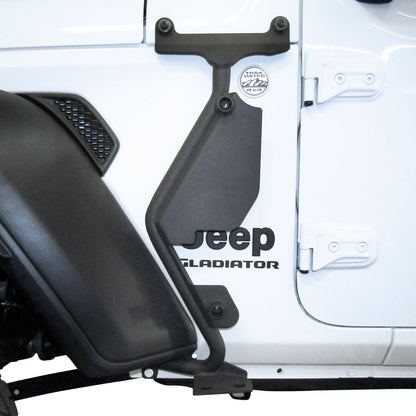 Exterior Jack Mount Textured Black 2018-2026 Jeep Wrangler JL 2020-2025 Jeep Gladiator Go Rhino-3