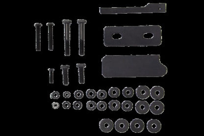 Exterior Jack Mount Textured Black For 2007-2018 Jeep Wrangler JK 4 Door Go Rhino