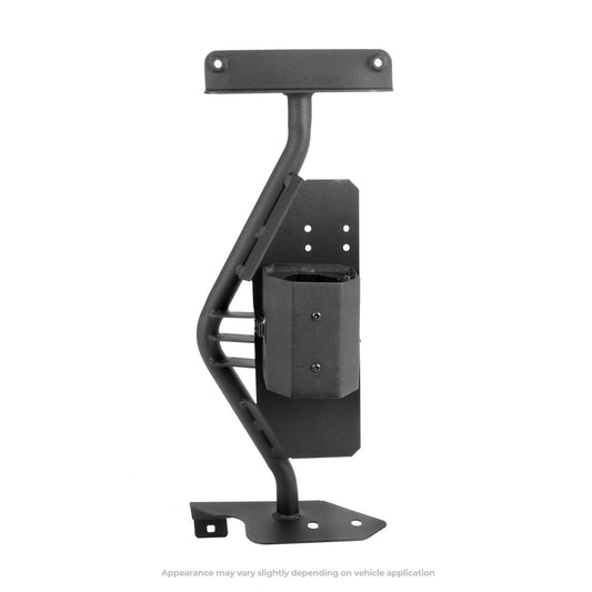 El Gato EG1 Exterior Jack Mount Textured Black For 2007-2018 Jeep Wrangler JK Go Rhino