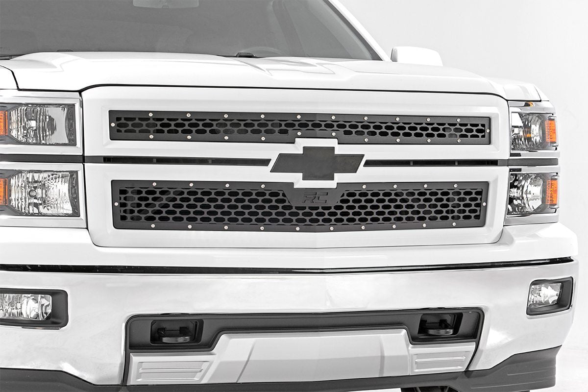 Rough Country Mesh Grille 14-15 Silverado 1500 Rough Country