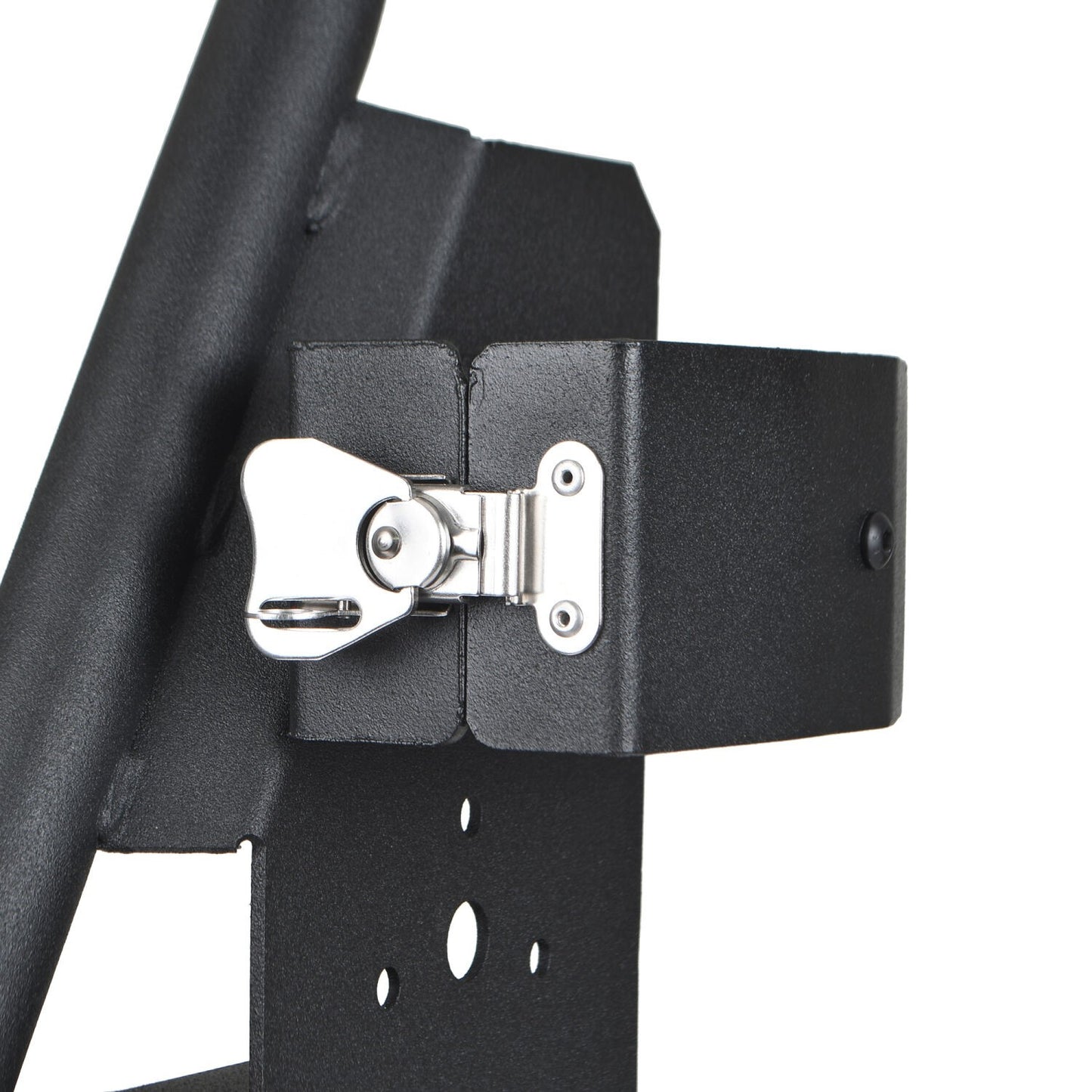 Exterior Jack Mount Textured Black 2018-2026 Jeep Wrangler JL 2/4 Door 2020-2025 Jeep Gladiator Go Rhino-5