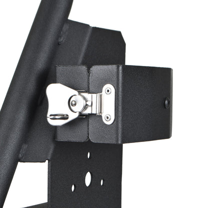 Exterior Jack Mount Textured Black 2018-2026 Jeep Wrangler JL 2/4 Door 2020-2025 Jeep Gladiator Go Rhino-5