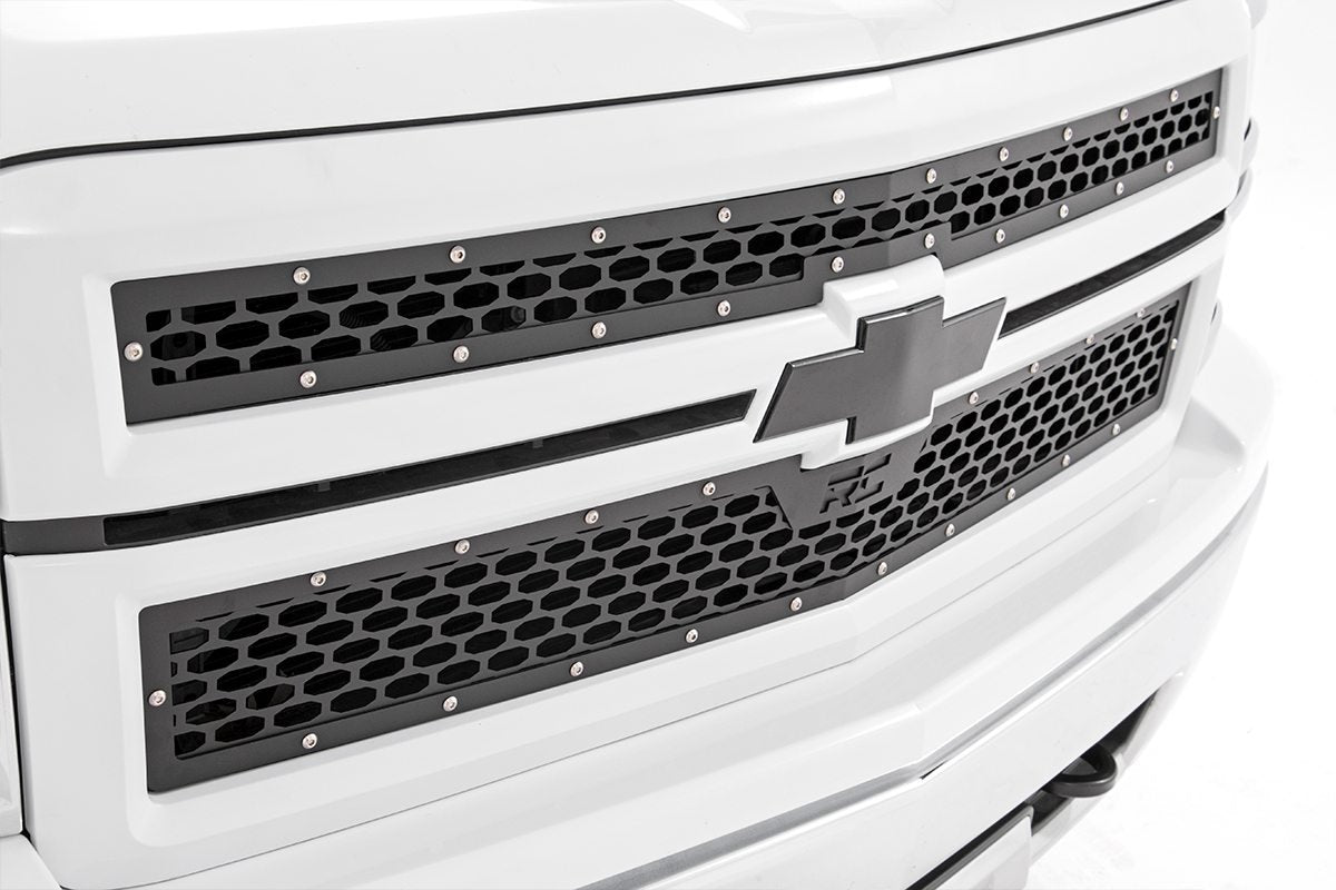 Rough Country Mesh Grille 14-15 Silverado 1500 Rough Country