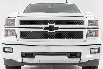 Mesh Grille 14-15 Silverado 1500 Rough Country-2