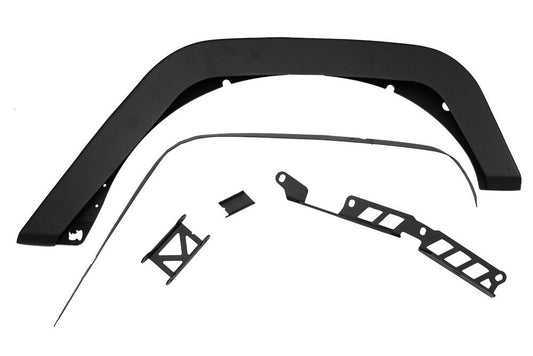 Trailline Rear Fenders Textured Black For 2007-2018 Jeep Wrangler JK Go Rhino