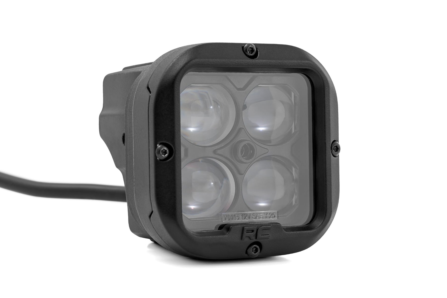 2 Inch SAE Driving Light Pods Pair Rough Country-1