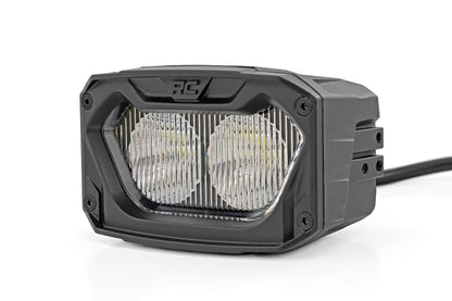 5 Inch Light Pods White/Amber DRL Flood Pair Rough Country-1