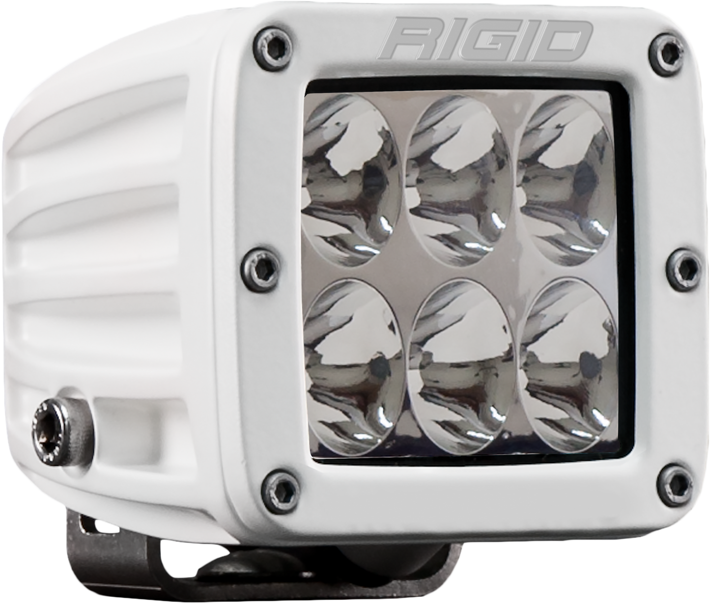 Hybrid Driving Surface Mount White Housing D-Series Pro Rigid Industries