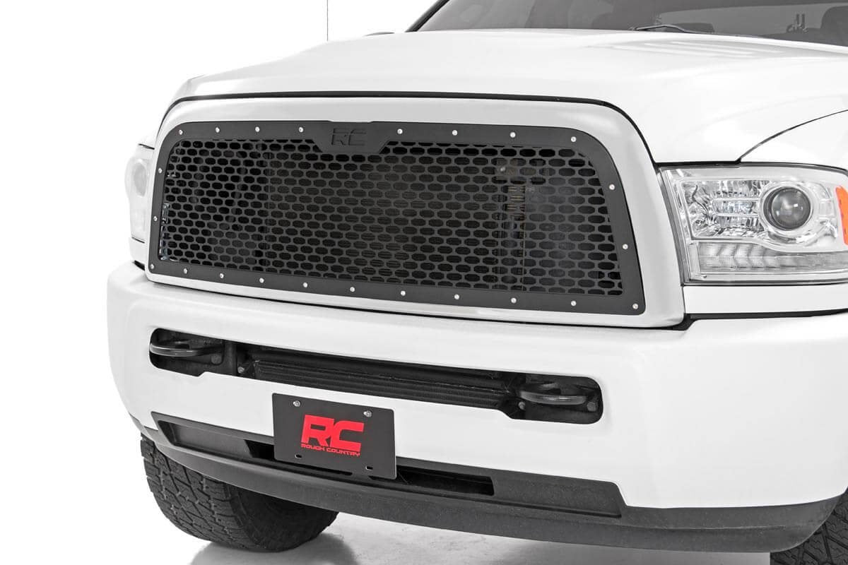 Rough Country Dodge Mesh Grille 13-18 RAM 2500/3500 Rough Country