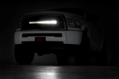 Mesh Grille 30 Inch Dual Row LED Black Ram 2500/3500 2WD/4WD (2013-2018) Rough Country-5