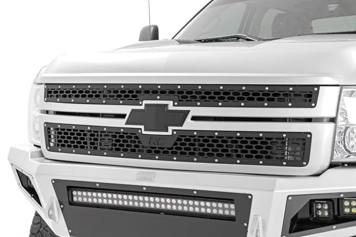 Rough Country Mesh Grille 11-14 Silverado HD Rough Country