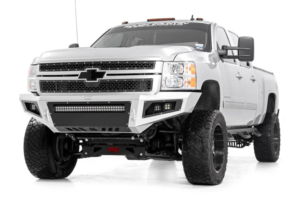 Mesh Grille 11-14 Silverado HD Rough Country-1