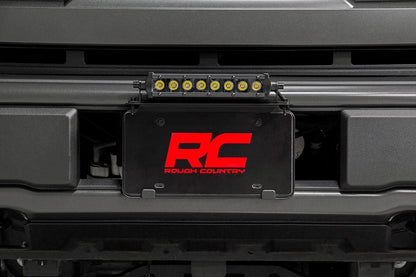 LED Light Kit License Plate Mount 8 Inch Single Row Black Series Rough Country-2