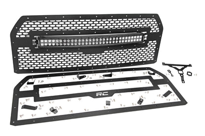 Ford Mesh Grille w/30 Inch Dual Row Black Series LED 15-17 F-150 Rough Country-3