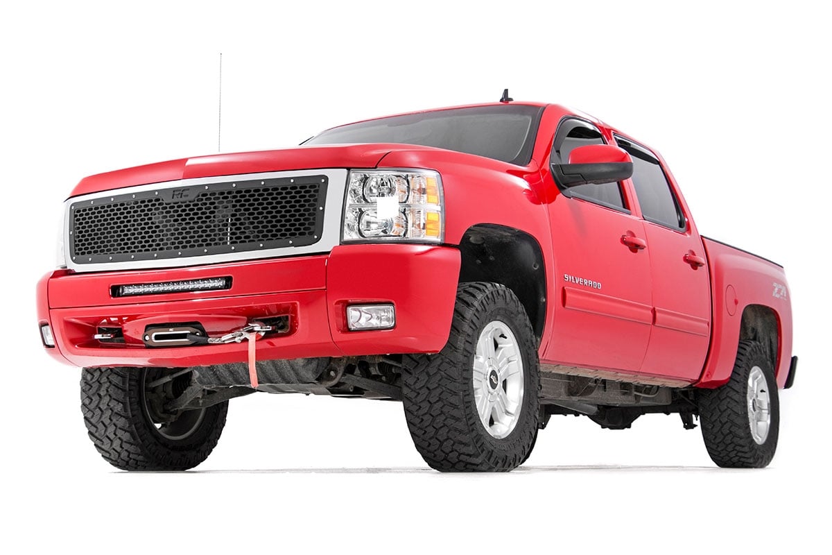 Mesh Grille Chevy Silverado 1500 2WD/4WD (2007-2013) Rough Country-2