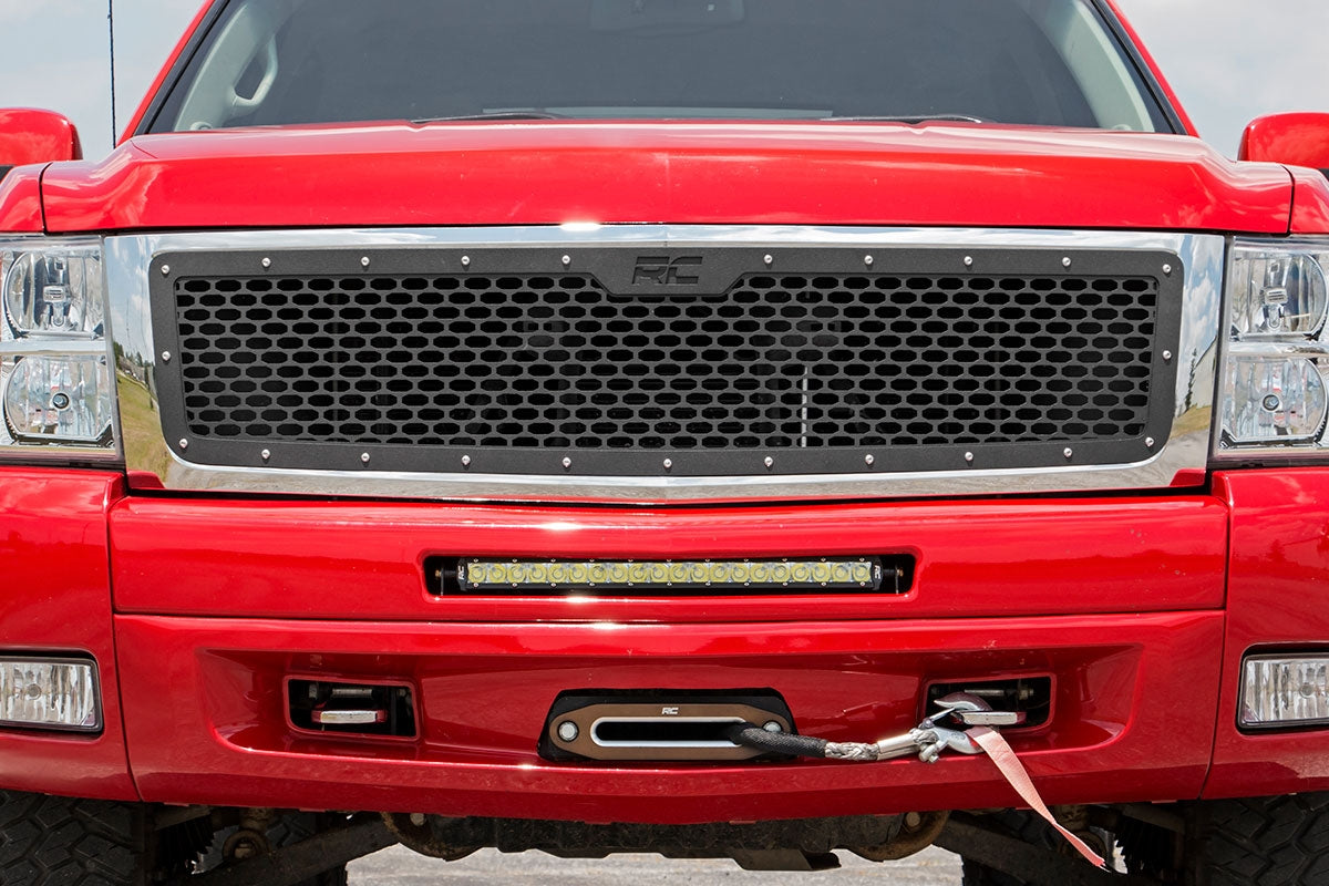 Mesh Grille Chevy Silverado 1500 2WD/4WD (2007-2013) Rough Country-3