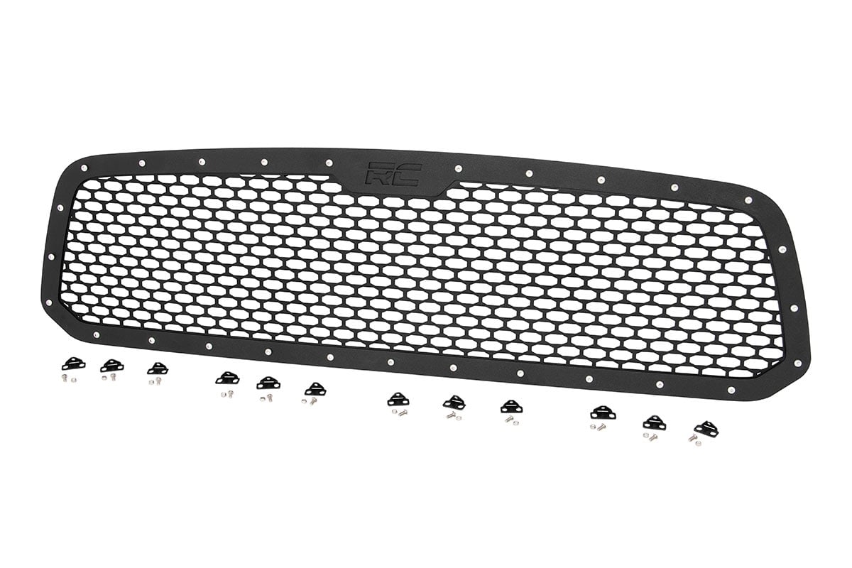Mesh Grille Ram 1500 2WD/4WD (2013-2018 & Classic) Rough Country-1