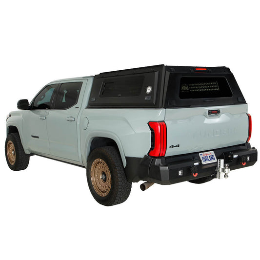Expedition Pro Plus Truck Cap W/Full Wing Window Doors, Front and Rear Windows and 3rd Brake Light 19-23 Ford Ranger Overland Vehicle Systems