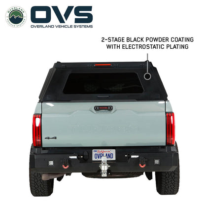 Expedition Pro Plus Truck Cap W/Full Wing Window Doors, Front and Rear Windows and 3rd Brake Light 19-26 Chevrolet Silverado 1500/GMC Sierra 1500 Overland Vehicle Systems-5