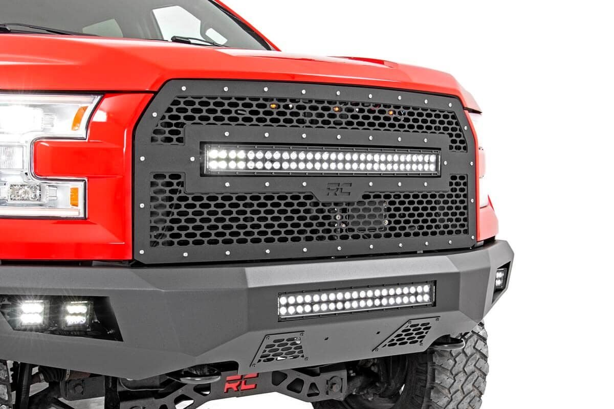 Rough Country Marker Kit for Mesh Grilles 15-17 Ford F-150 LED Rough Country