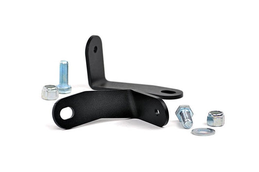Jeep 20 Inch LED Light Bar Bumper Hoop Mounts JK/XJ Rough Country-1