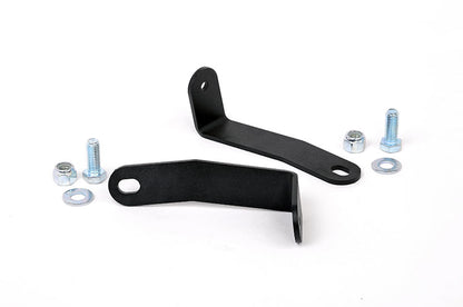 Jeep 20 Inch LED Light Bar Bumper Hoop Mounts TJ/YJ Rough Country-1
