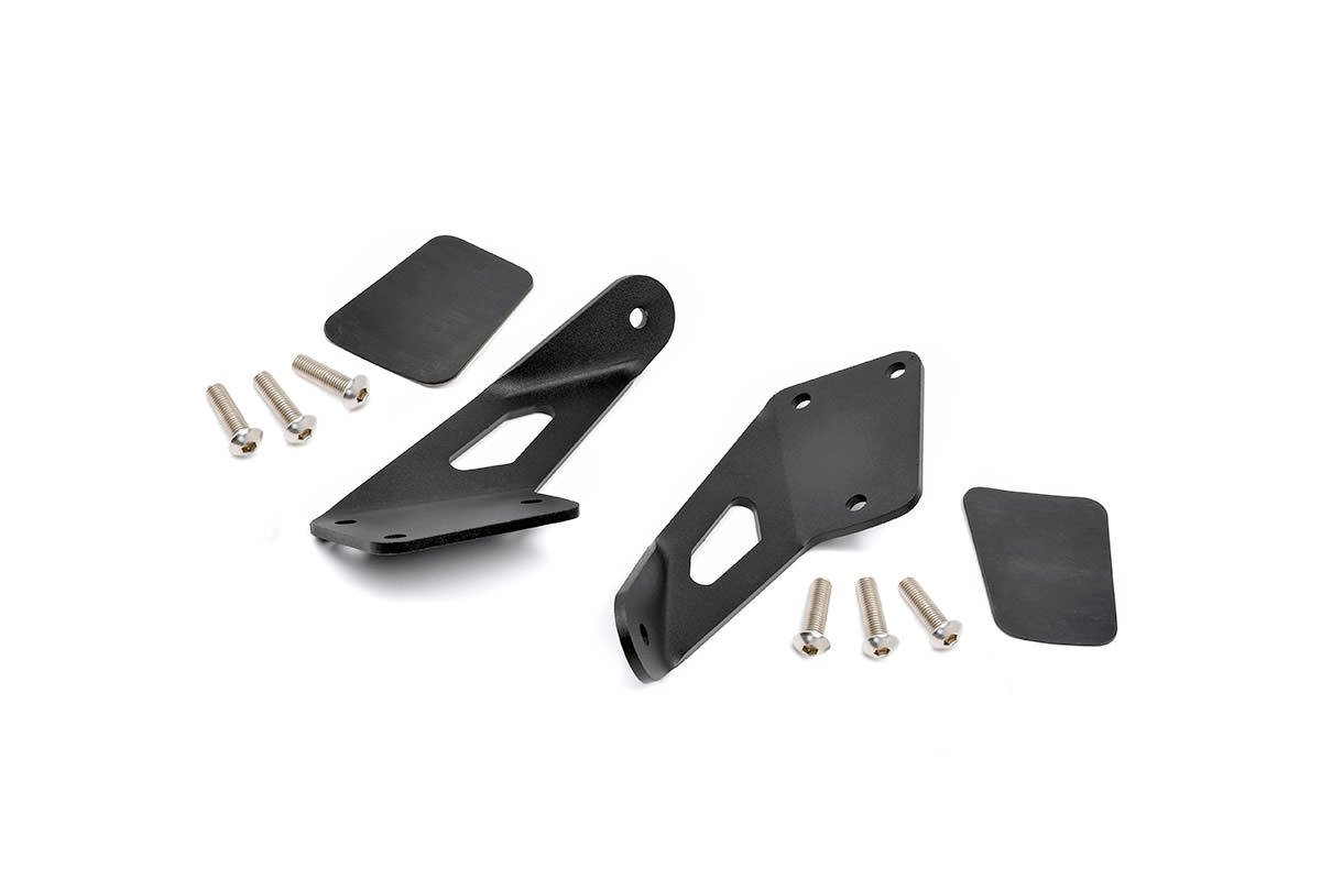 Rough Country Jeep 20 Inch LED Light Bar Hood Mounts 97-06 Wrangler TJ Rough Country