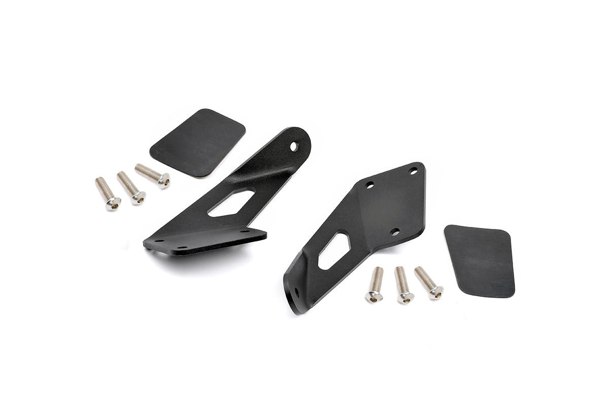LED Light Mount Hood 20 Inch Jeep Wrangler TJ (97-06)/Wrangler Unlimited (04-06) Rough Country-1