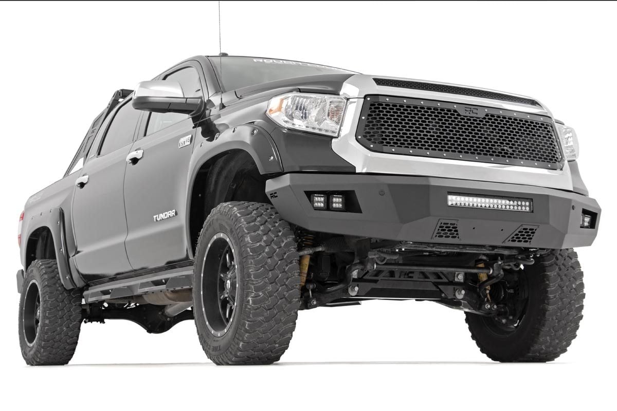 Mesh Grille Toyota Tundra 2WD/4WD (2014-2017) Rough Country-2