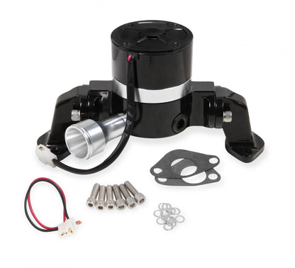 Electric Water Pump 35 GPM Black Fits 1965-2000 396-572 Big Block Chevrolet & 1997-2015 LS Based Engines with Adapter Mr Gasket