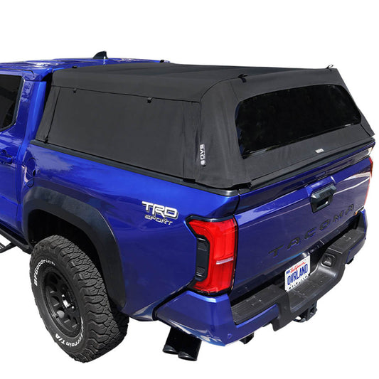 Explorer Soft Shell - Black Diamond Canvas and Aluminum Frame 21-26 F150 Overland Vehicle Systems