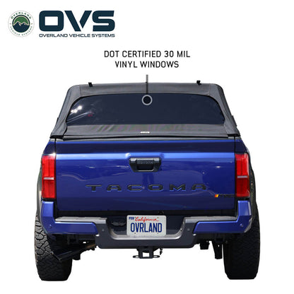 Explorer Soft Shell - Black Diamond Canvas and Aluminum Frame 07-21 Tundra Overland Vehicle Systems-6