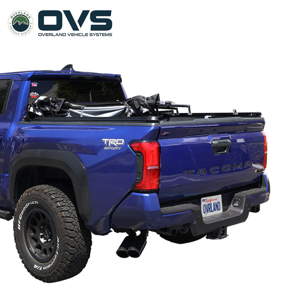 Explorer Soft Shell - Black Diamond Canvas and Aluminum Frame 24-26 Ranger Overland Vehicle Systems-2