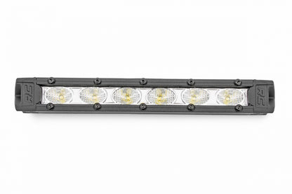 6 Inch Slimline CREE LED Light Bars Pair Chrome Series Rough Country-1