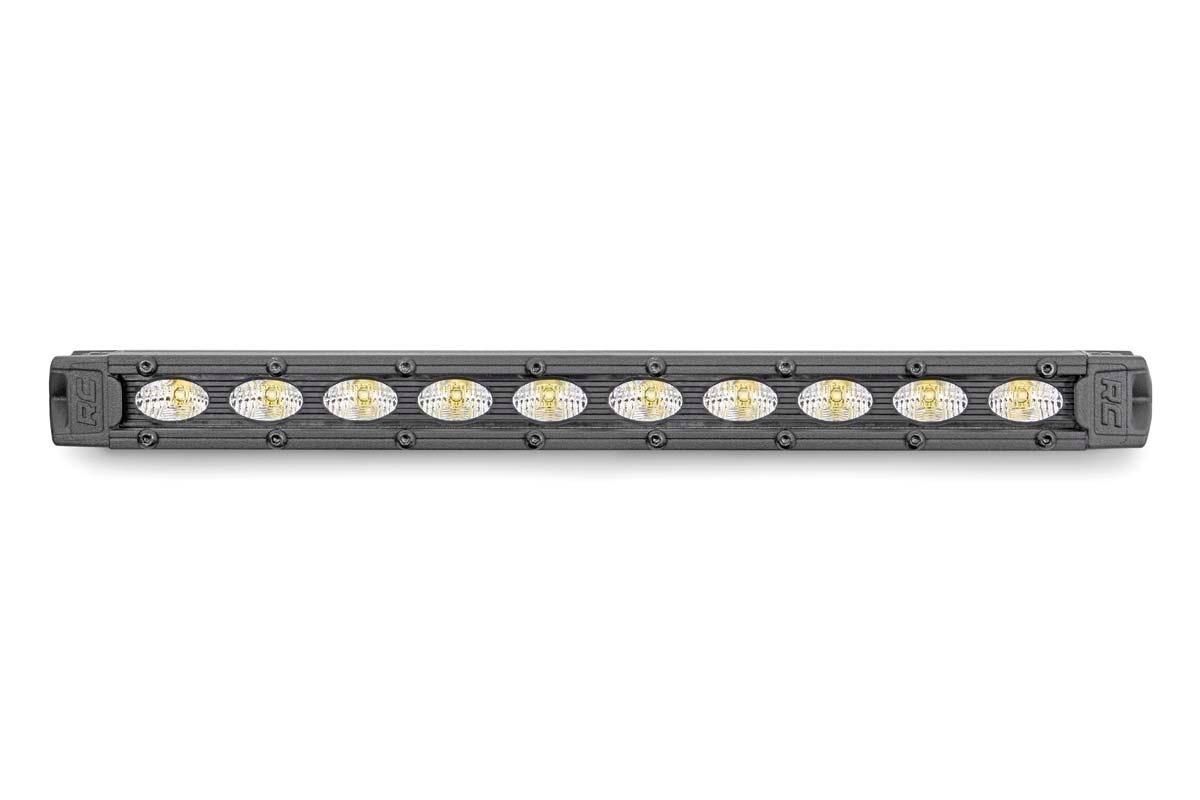 Rough Country 10-Inch Slimline Cree LED Light Bar Black Series Rough Country